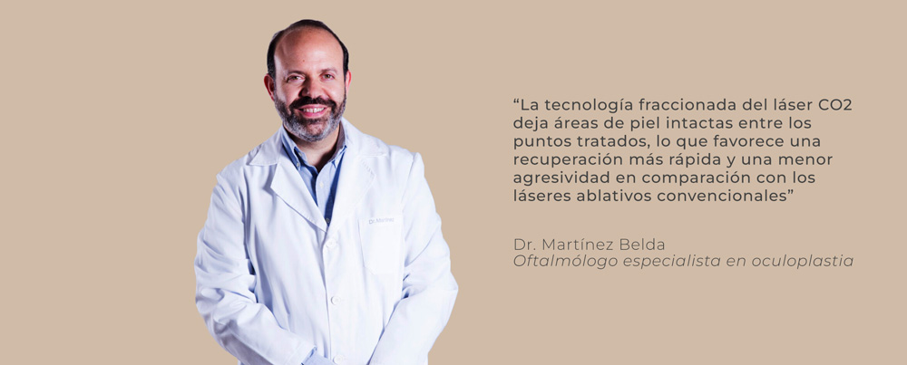 cita resurfacing laser CO2 periocular clinica rahhal valencia