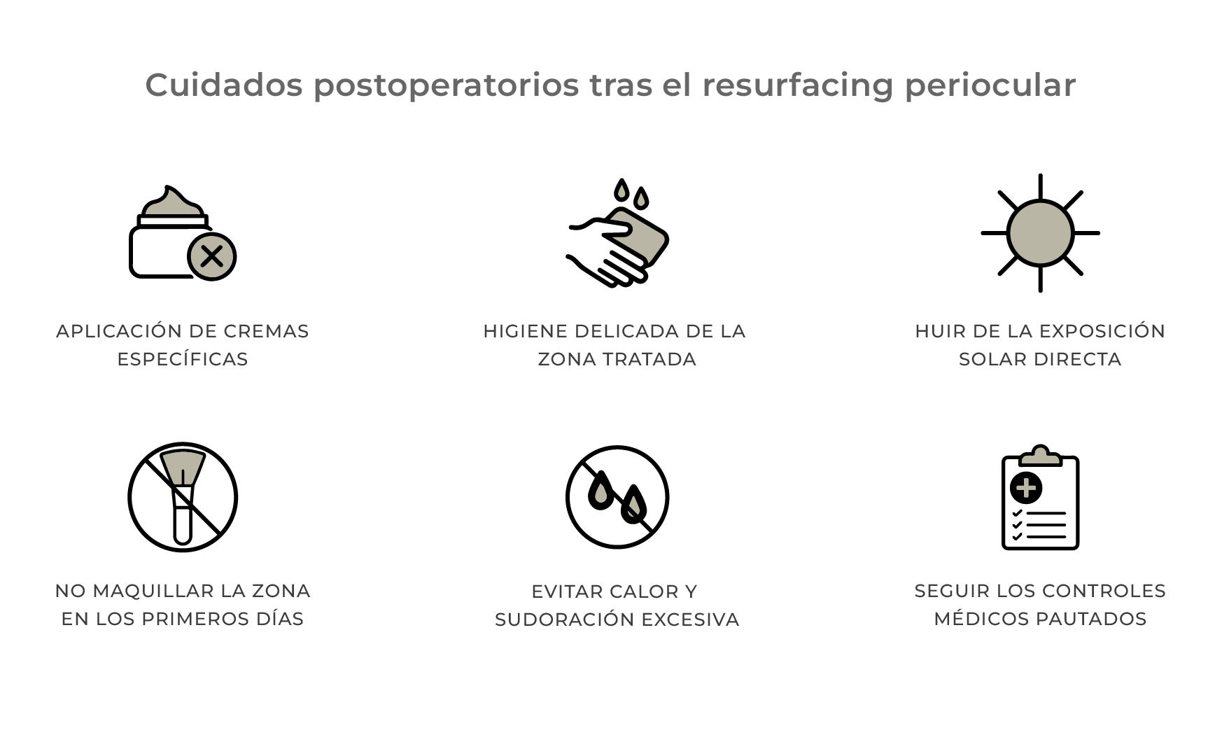 cuidados postoperatorios resurfacing periocular clinica rahhal valencia