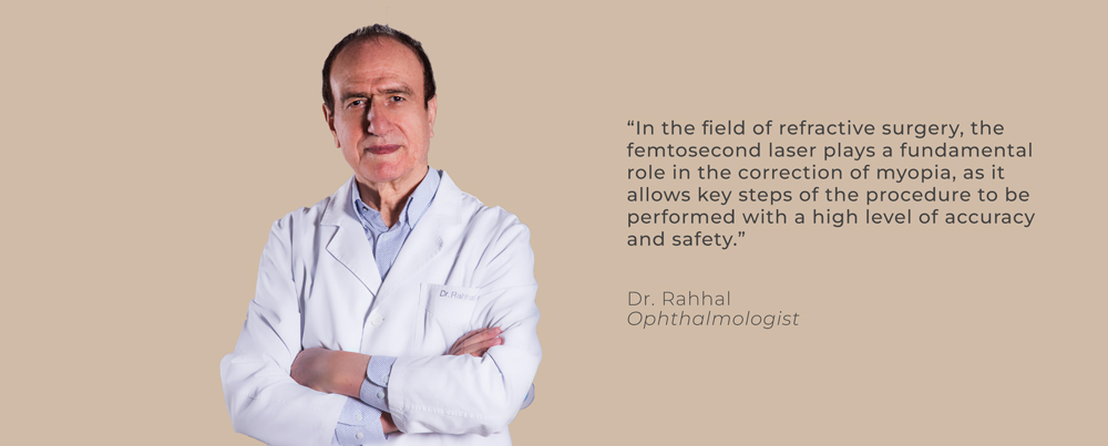 quote femtosecond laser for myopia clinica rahhal