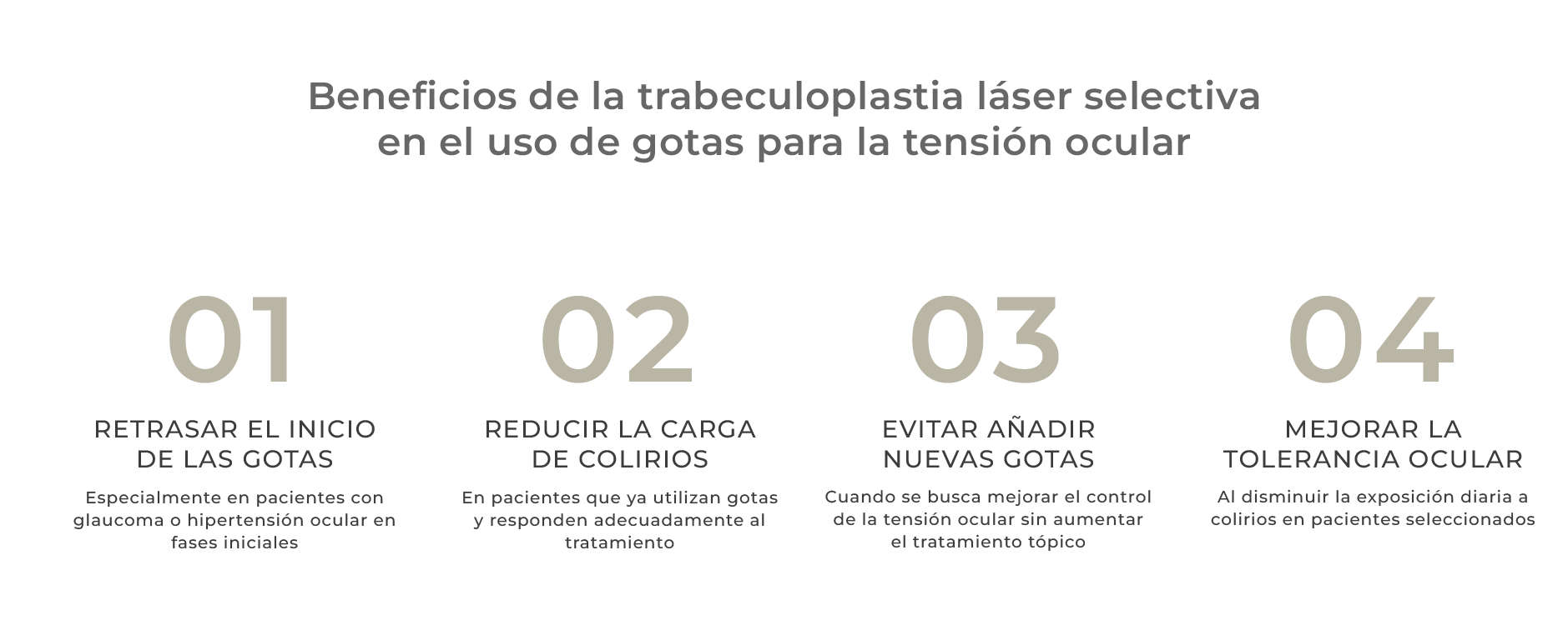 beneficios trabeculoplastia laser selectiva SLT para glaucoma y ojo seco tension ocular clinica rahhal
